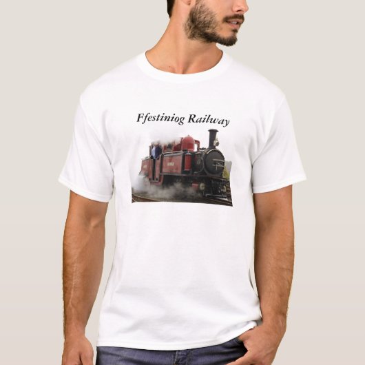 Ffestiniog Eisenbahn T-Shirt (Vorderseite)