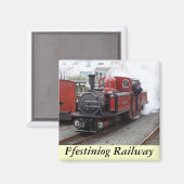 Ffestiniog Railway Magnet (Vorderseite/Rückseite)