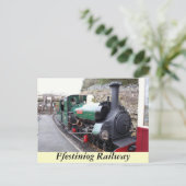 Ffestiniog Railway Postkarte (Stehend Vorderseite)