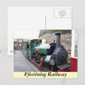 Ffestiniog Railway Postkarte (Vorne/Hinten)