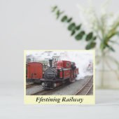 Ffestiniog Railway Postkarte (Stehend Vorderseite)