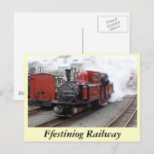 Ffestiniog Railway Postkarte (Vorne/Hinten)