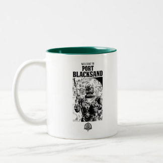 FFF6 Willkommen bei Port Blacksand Tasse