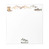 FFF Ranch Notizblock (Vorderseite)