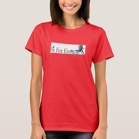 FFF-T - Shirt für Frauen mit langem Schlaf (Vorderseite)