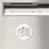 FFFFFFFUUUUUUU - Wut! Magnet (In Situ (Geschirrspüler))