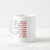 FFFFUUUUU KAFFEETASSE (Vorderseite Links)
