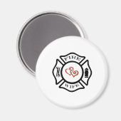 FFFireWife Magnet (Vorderseite/Rückseite)