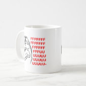 FFFUUUUU KAFFEETASSE (Vorderseite Links)