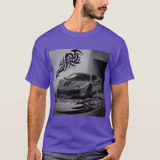 Ffgd Auto Öl schwarzen Design T-Shirt