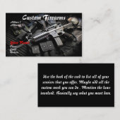 FFL Händler-Visitenkarte Visitenkarte (Vorne/Hinten)