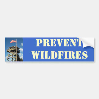 FFLA, PREVENT-WILDFIRES AUTOAUFKLEBER