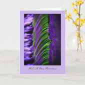 Ffließendes Wasser Herzlichen Glückwunsch zur Werb Karte (Gelbe Blume)