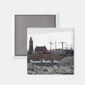 Fflughafen, Ohio-Foto-Magnet Magnet (Vorderseite/Rückseite)