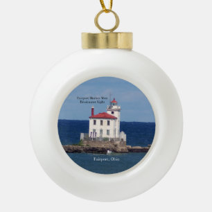 Fflughafen West Breakwater Light Ornament