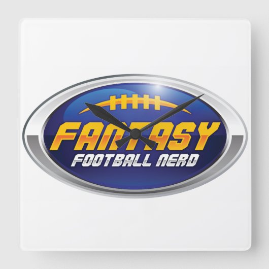 FFN Wall Clock Quadratische Wanduhr (Vorderseite)