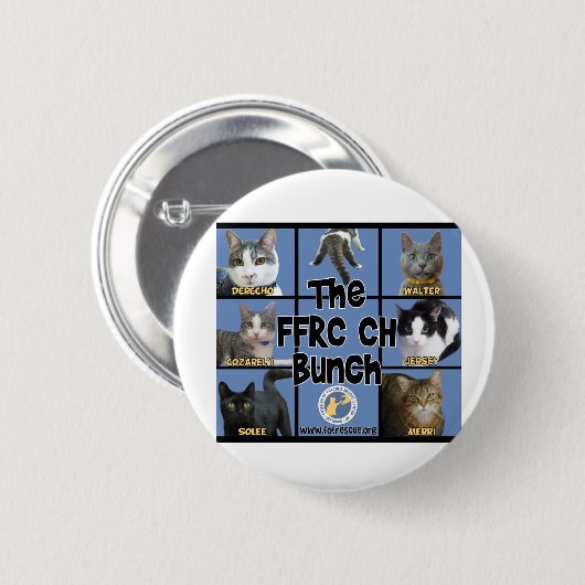 FFRC CH Katzenknopf Button (Vorne & Hinten)