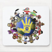 FFRC Nations-Mausunterlage Mousepad (Vorne)