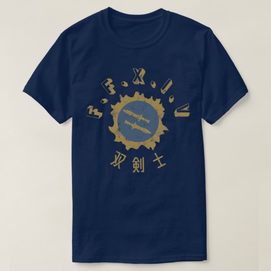 FFXIV Rogue Gold Icon T-Shirt (Design vorne)