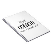 "Ffydd Gobaith Cariad" Welsh Quote Notebook Notizblock (Rechte Seite)