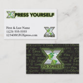 FG Xpress Geschäfts-Karte #1 Visitenkarte (Vorne/Hinten)