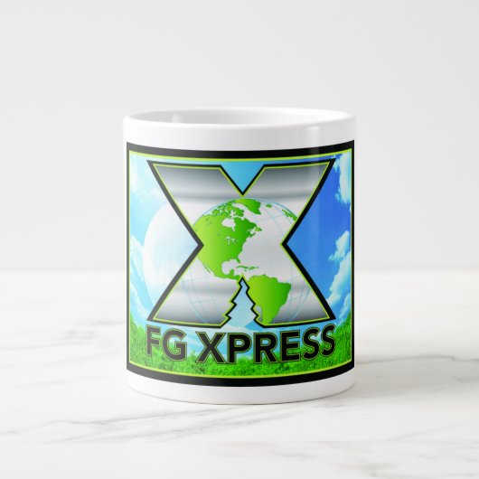 FG Xpress Kaffee-Tasse Jumbo-Tasse (Vorderseite)