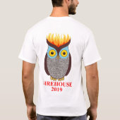 FH das T-Stück vorderer und hinterer T-Shirt (Rückseite)