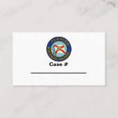 FHP Florida Highway Patrol Business Card Visitenkarte (Rückseite)