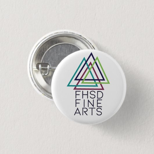 FHSD Kunst-Knopf Button (Vorne & Hinten)