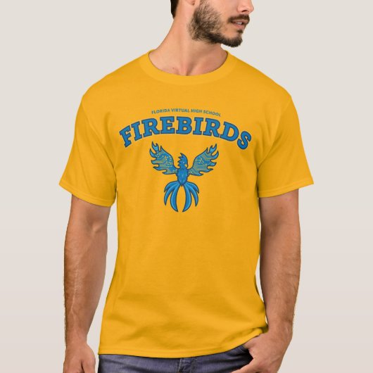 FHVS Feuervögel, Gold-T - Shirt (Vorderseite)