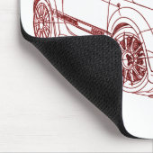 Fi500Abarth 2009 Mousepad (Ecke)