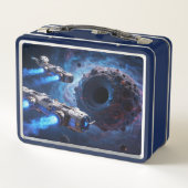 Fiambrera de metal metall brotdose (Rückseite)