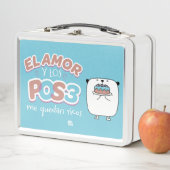 Fiambrera│El amor y los postres Metall Brotdose (Beispiel)