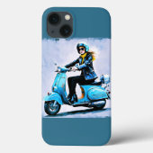 "Fiamma" "Corsa Elegante" - Elegante Fahrt Case-Mate iPhone Hülle (Rückseite)