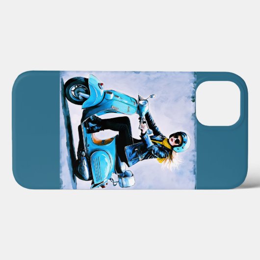 "Fiamma" "Corsa Elegante" - Elegante Fahrt Case-Mate iPhone Hülle (Rückseite (Horizontal))