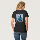 "Fiamma" "Corsa Elegante" - Elegante Fahrt T-Shirt (Rückseite Vollansicht)
