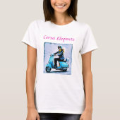 "Fiamma" "Corsa Elegante" - Elegante Fahrt T-Shirt (Vorderseite)