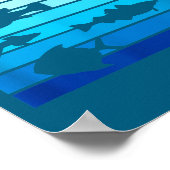 Fiank Funny Fishkeeper Quote Fish Keeper Aquarium  Poster (Ecke)