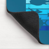 Fiank Lustiger Fischhalter-Zitat Fischhalter Aquar Mousepad (Ecke)