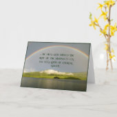 Fianna und Tír na nÓg Sympathy Card Karte (Gelbe Blume)