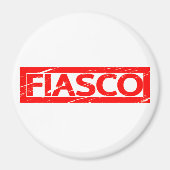 Fiasco-Briefmarke Magnet (Vorne)