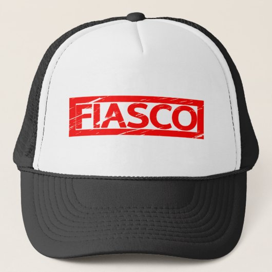 Fiasco-Briefmarke Truckerkappe (Vorderseite)