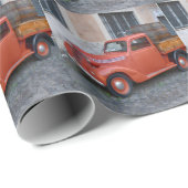 Fiat 1100 Lieferwagen Geschenkpapier (Rolleneckpunkt)