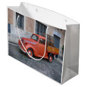 Fiat 1100 Lieferwagen Große Geschenktüte (Rückseite Schrägansicht)