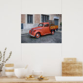 Fiat 1100 Lieferwagen Poster (Küche)