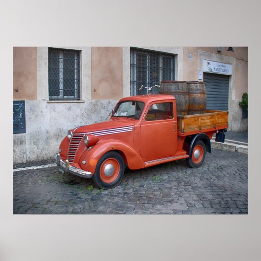 Fiat 1100 Lieferwagen Poster (Vorne)