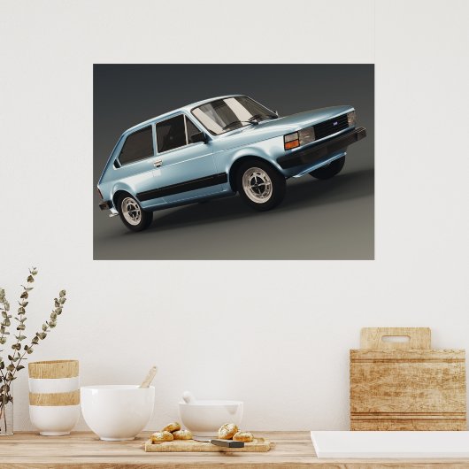 Fiat 147 poster (Küche)