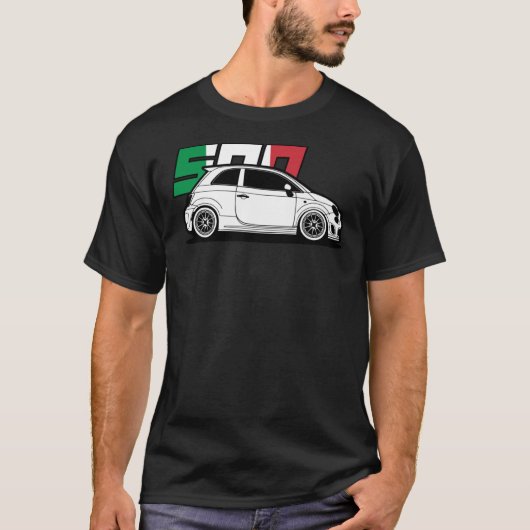 Fiat 500 Abarth Classic T - Shirt (Vorderseite)
