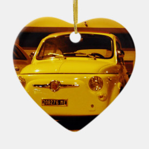 Fiat 500 Abarth. Keramikornament