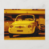Fiat 500 Abarth. Postkarte (Vorderseite)